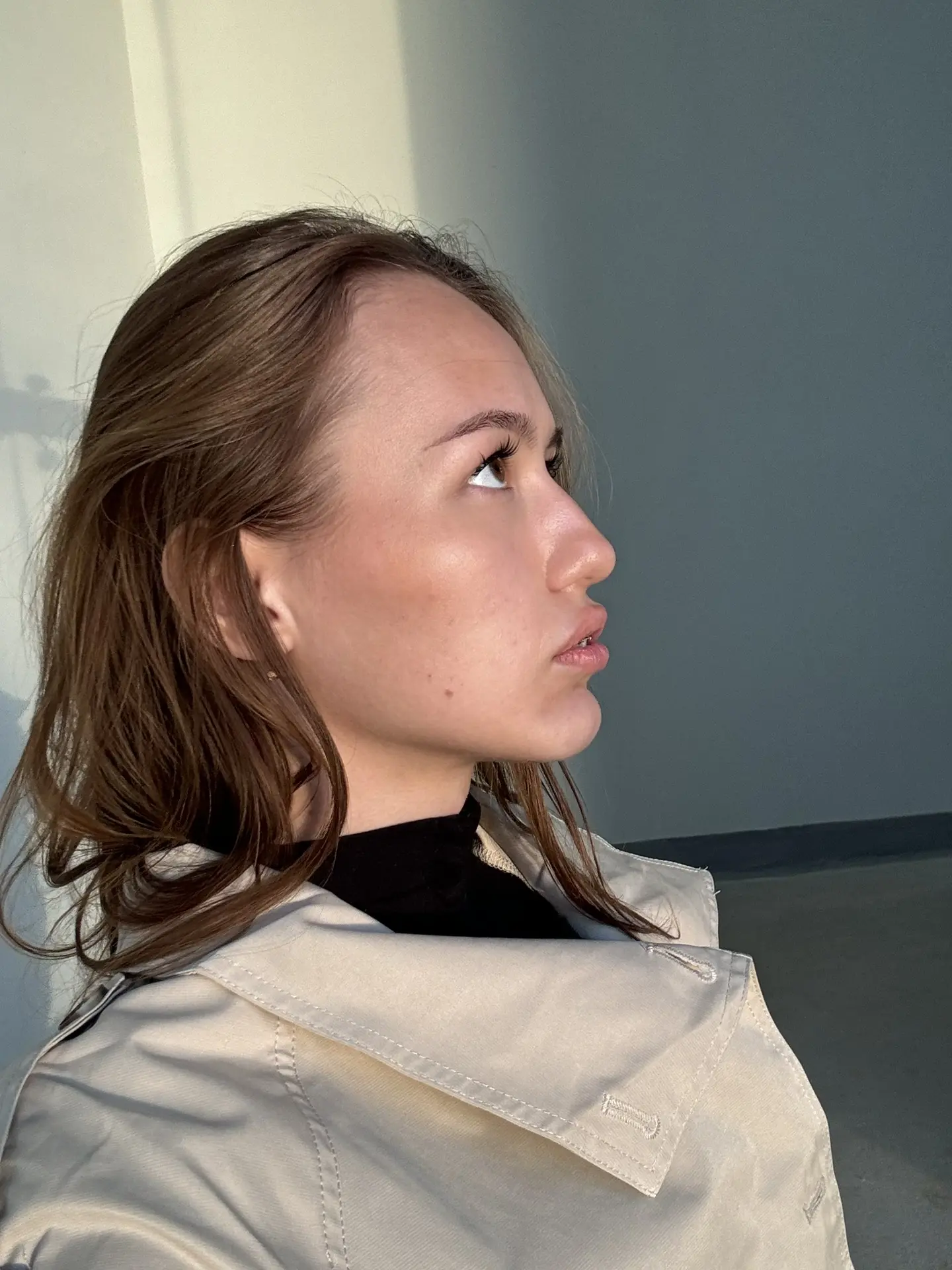 Как-то мне сказали что у меня очень красивый профиль, а я даже об этом не думала никогда.. потом ста