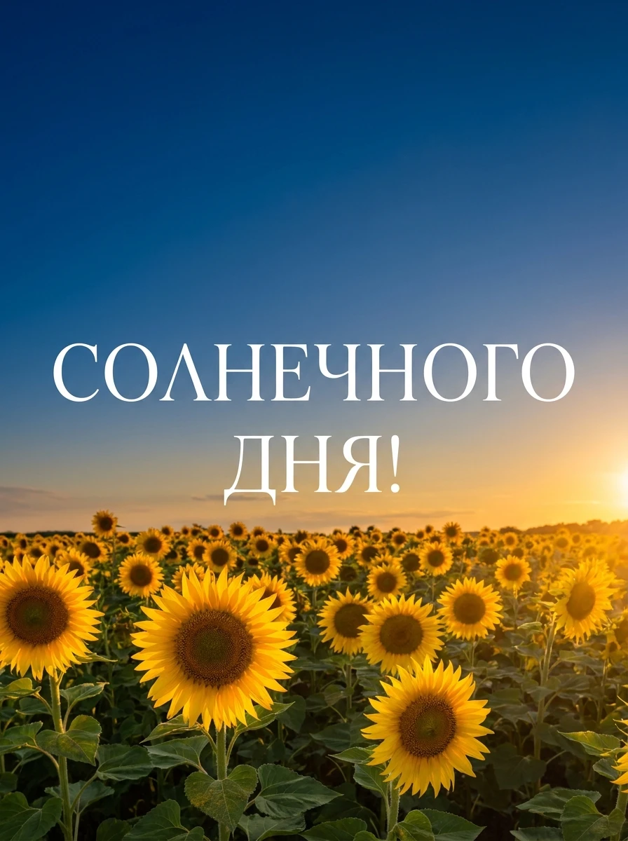 Солнечного дня!