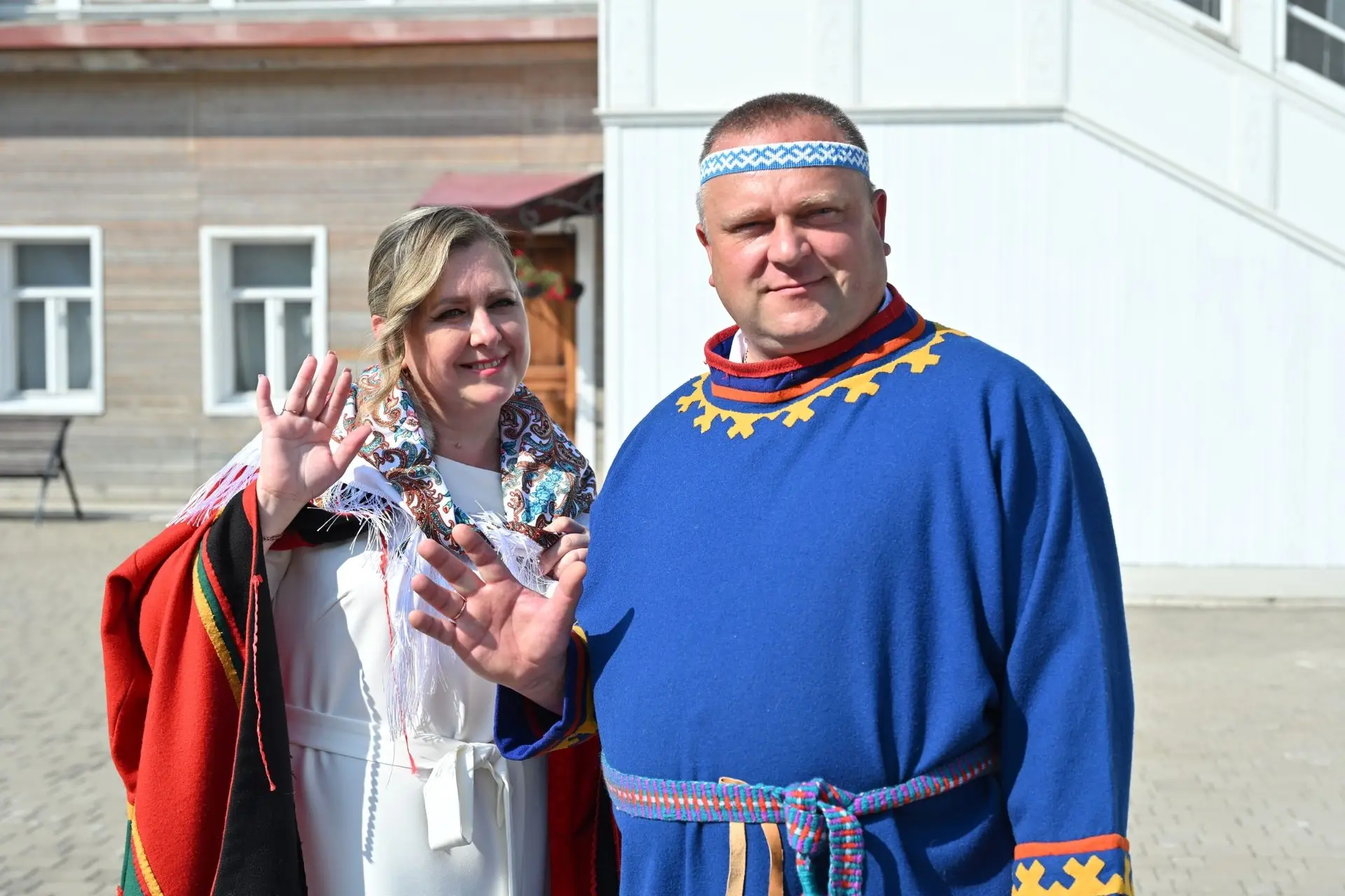 Самодийский свадебный обряд на «Енисейских покровах»
 
В рамках фестиваля «Енисейские покрова» сотру