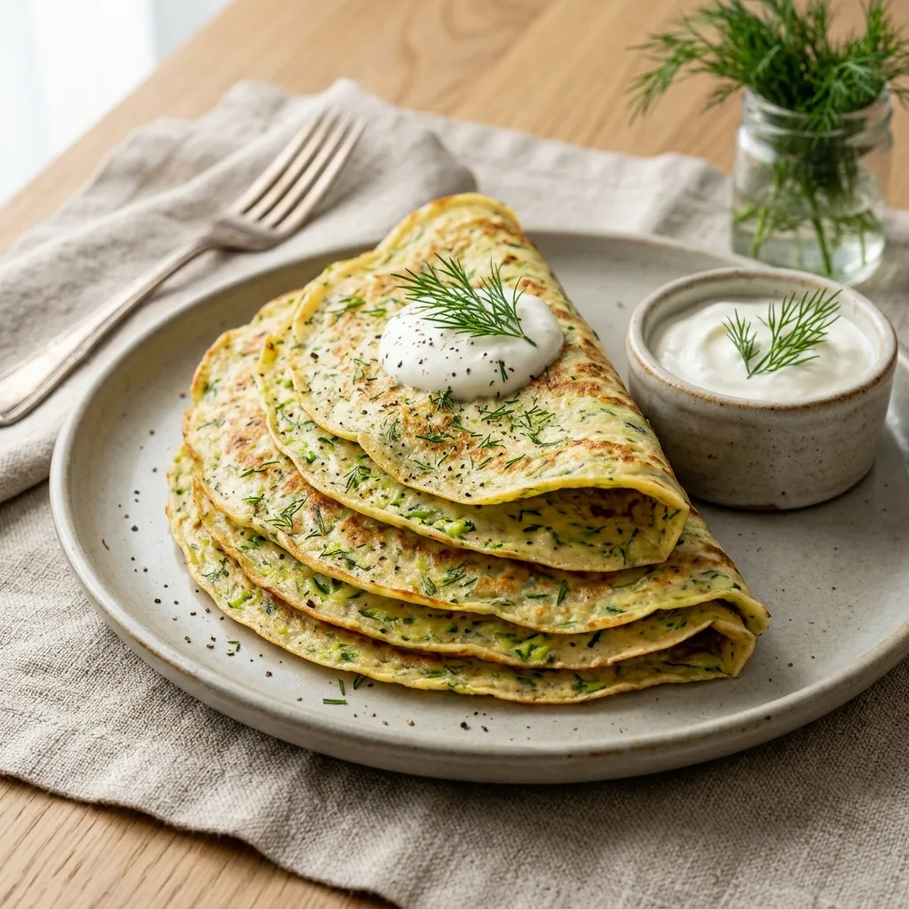 🥞🌱 Кабачковые блинчики

Если вы до сих пор думаете, что кабачки — это только оладьи, то этот рецеп