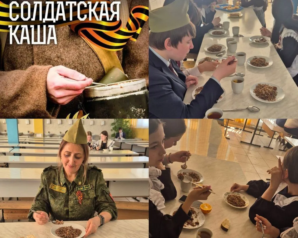 🤍🎖️В преддверии великого праздника 81-летия Победы в нашей школе прошла акция «Солдат...