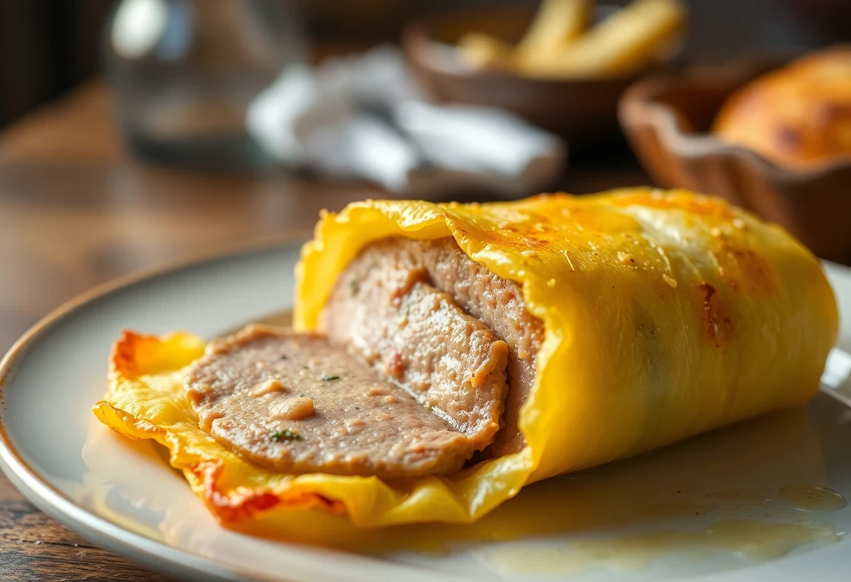 🍳 Бризоль: мясо в тонкой яичной оболочке