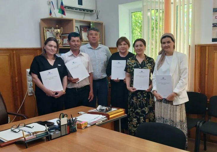 В ГКУ РД УСЗН в МО "Ногайский район" прошло торжественное мероприятие, посвященное Дню социального р