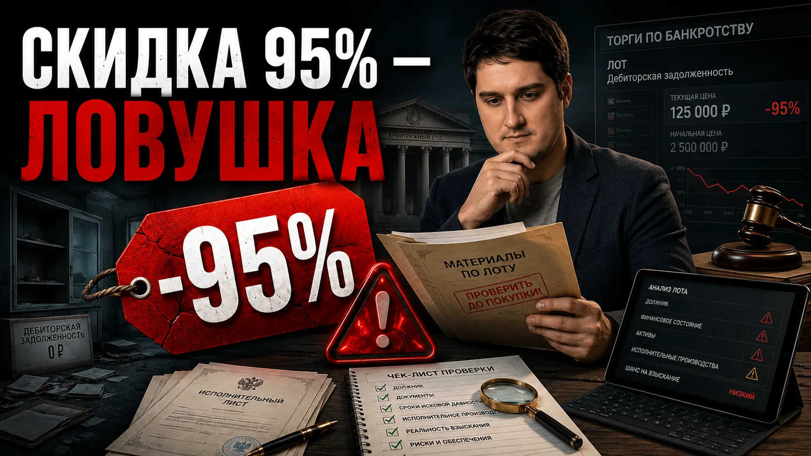 Скидка 95% — это не выгода. Это предупреждение