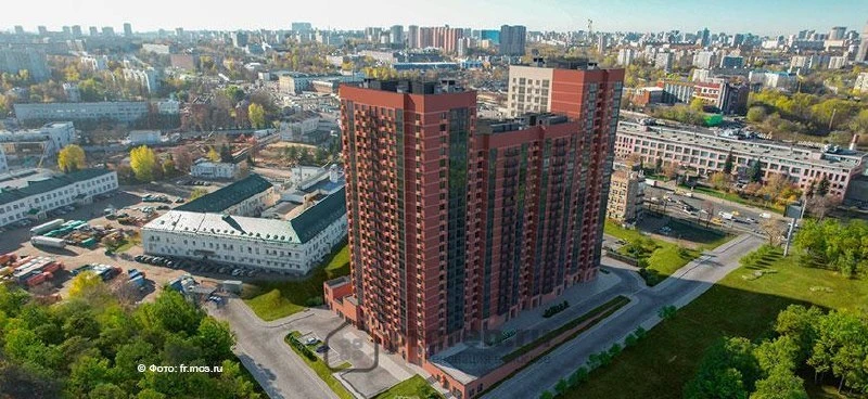 🏗 В районе Нагатино-Садовники, завершилось возведение четырехсекционного жилого компле...