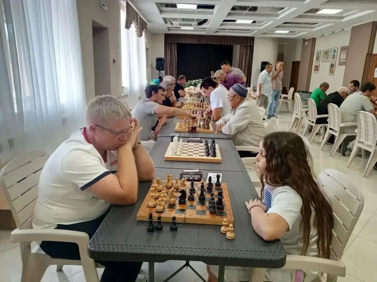На базе Социально-культурного центра в селе Дивном прошел ежегодный шахматный турнир, к...
