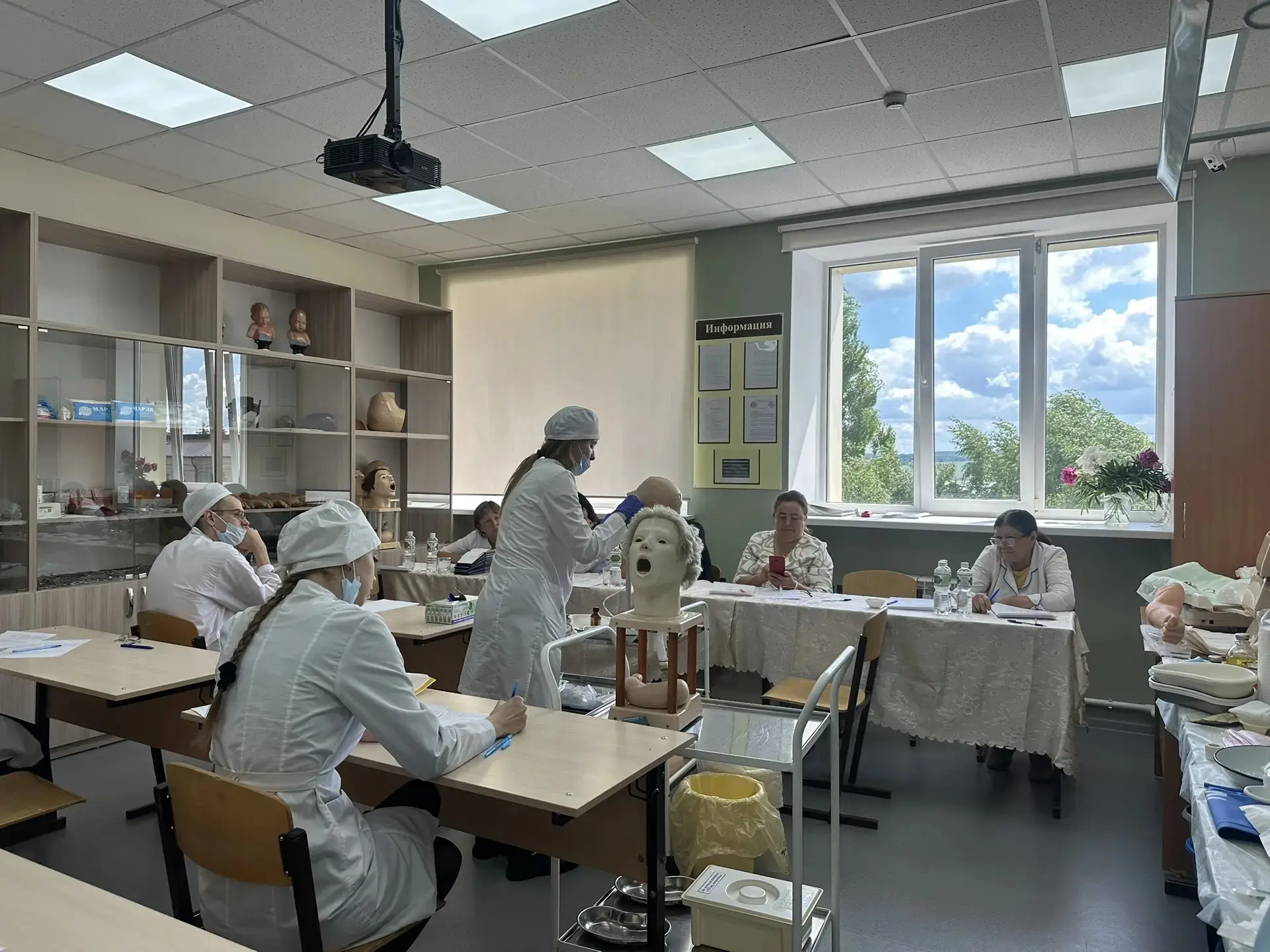 В Мензелинском медицинском училище состоялся выпускной этап для студентов специальности Сестринское 