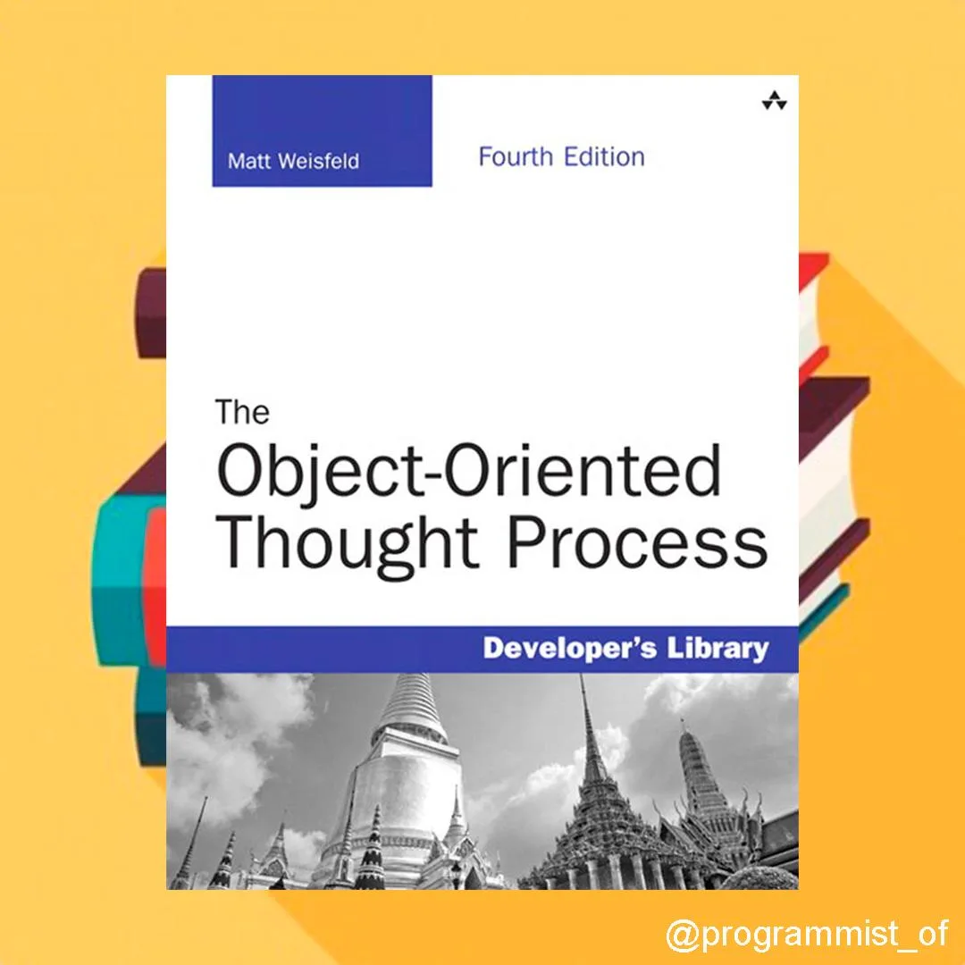 📖 The Object-Oriented Thought Process, Fourth Edition (2013)
✍️ Автор: Matt Weisfeild

Устал писать