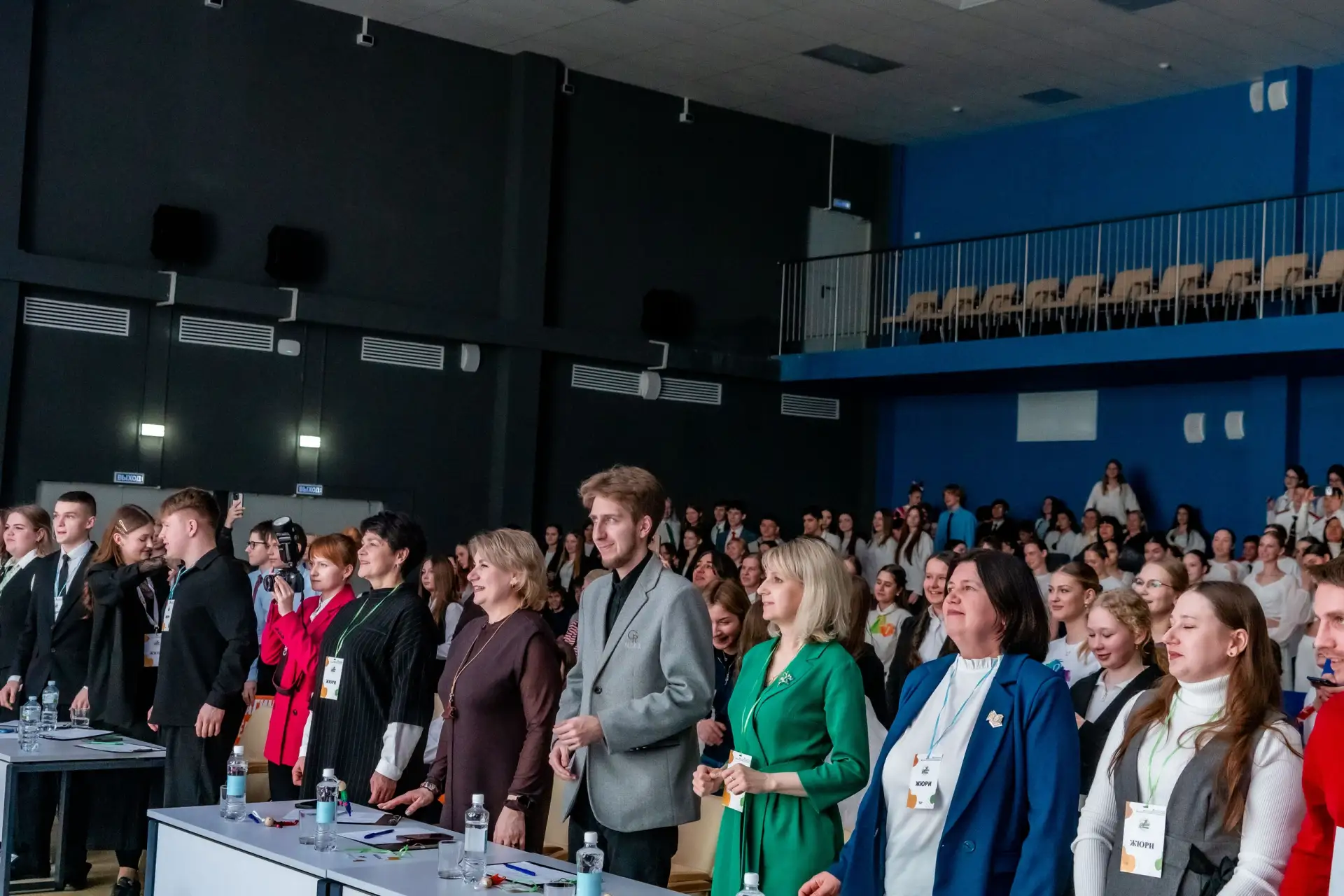 💫 На базе нашей школы проходит финал городского конкурса лидеров ученического самоуправления "Лидер 