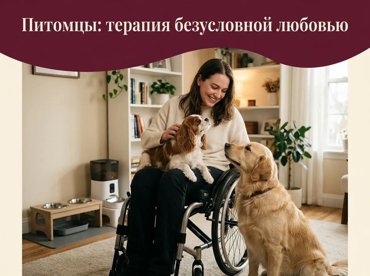 Питомцы: терапия безусловной любовью