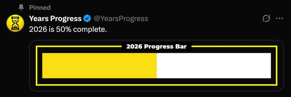 Между прочим, от 2026 прошло 50%. 

Дожили, и на том спасибо.
