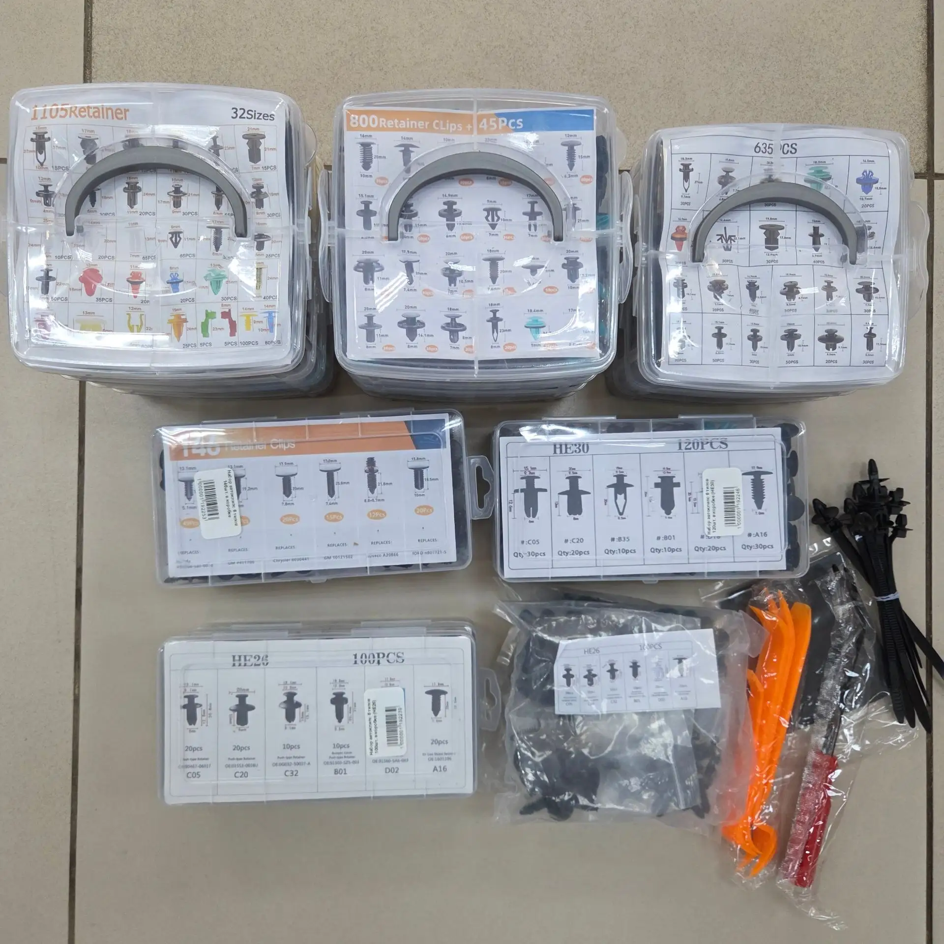 🔥 Большое поступление автоклипс и авто-крепежа!