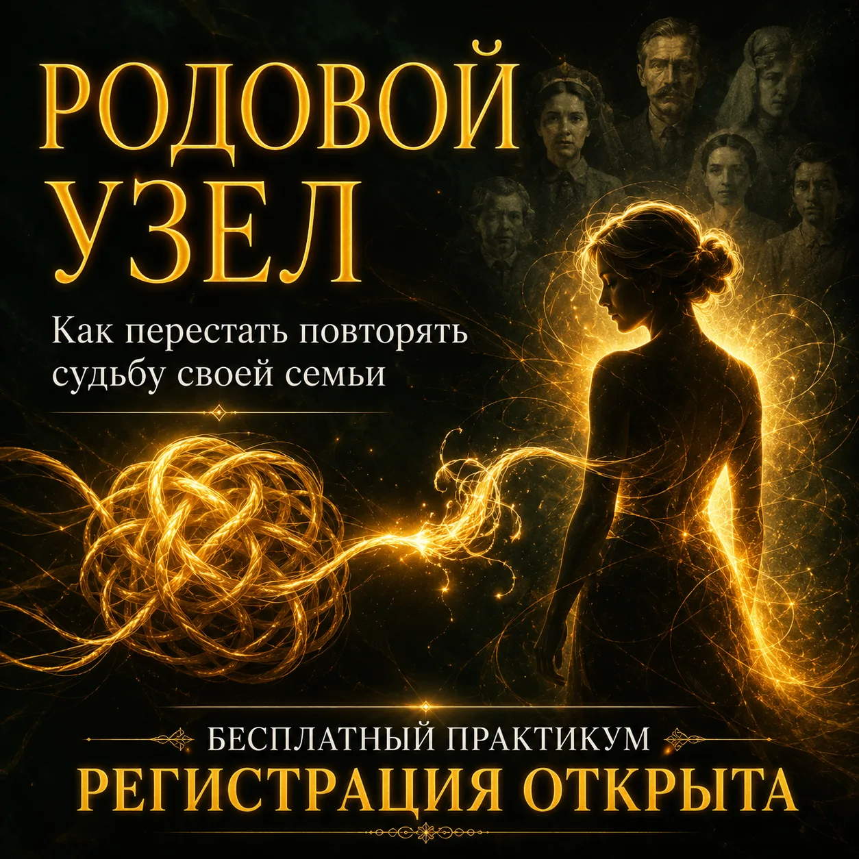 Бесплатный практикум “Сила рода: как прекратить расплачиваться за ошибки предков”. Уроки + эфир 29 и