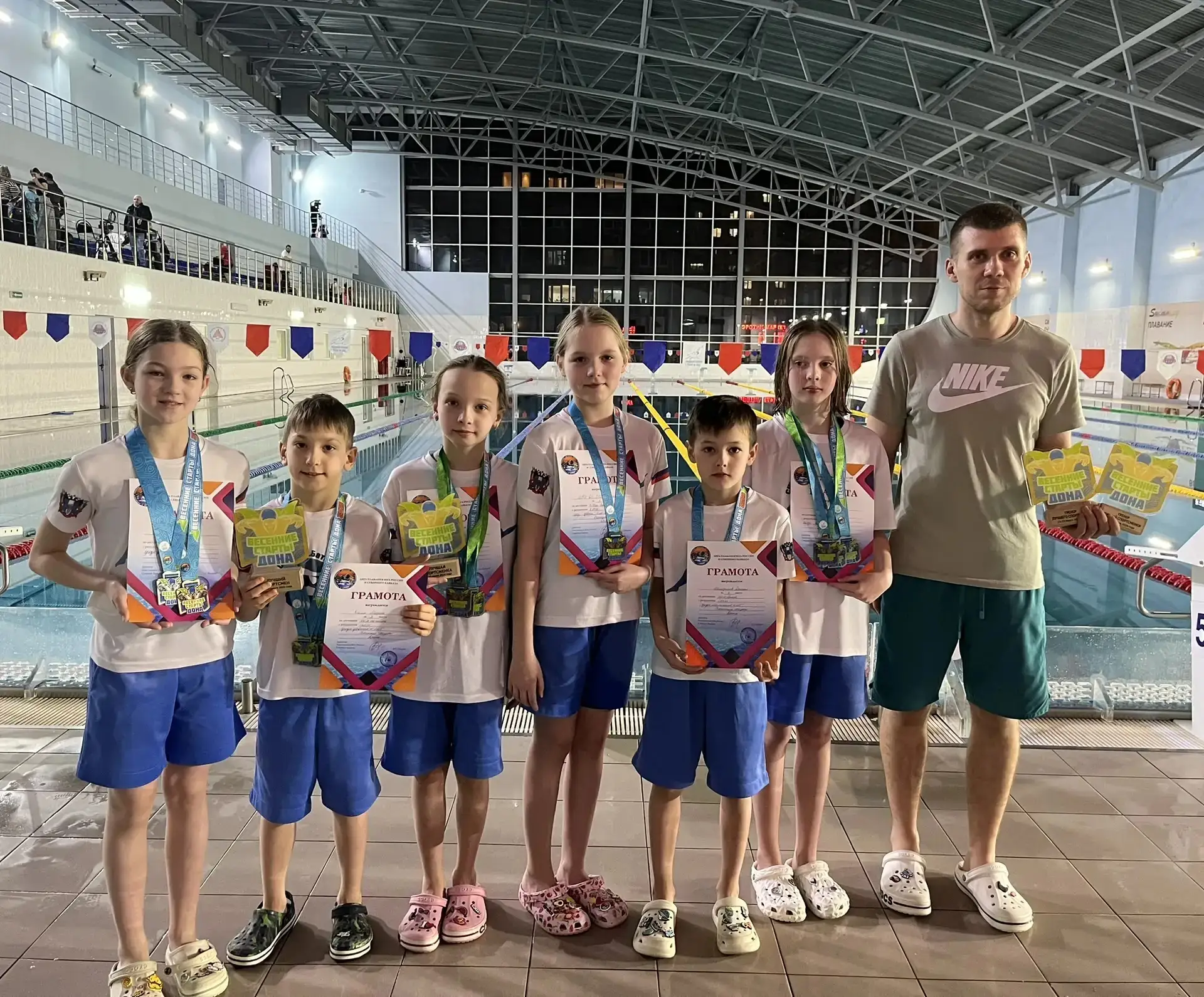🏆«Весенние старты Дона 2026»: итоги соревнований по плаванию в Ростове‑на‑Дону.
