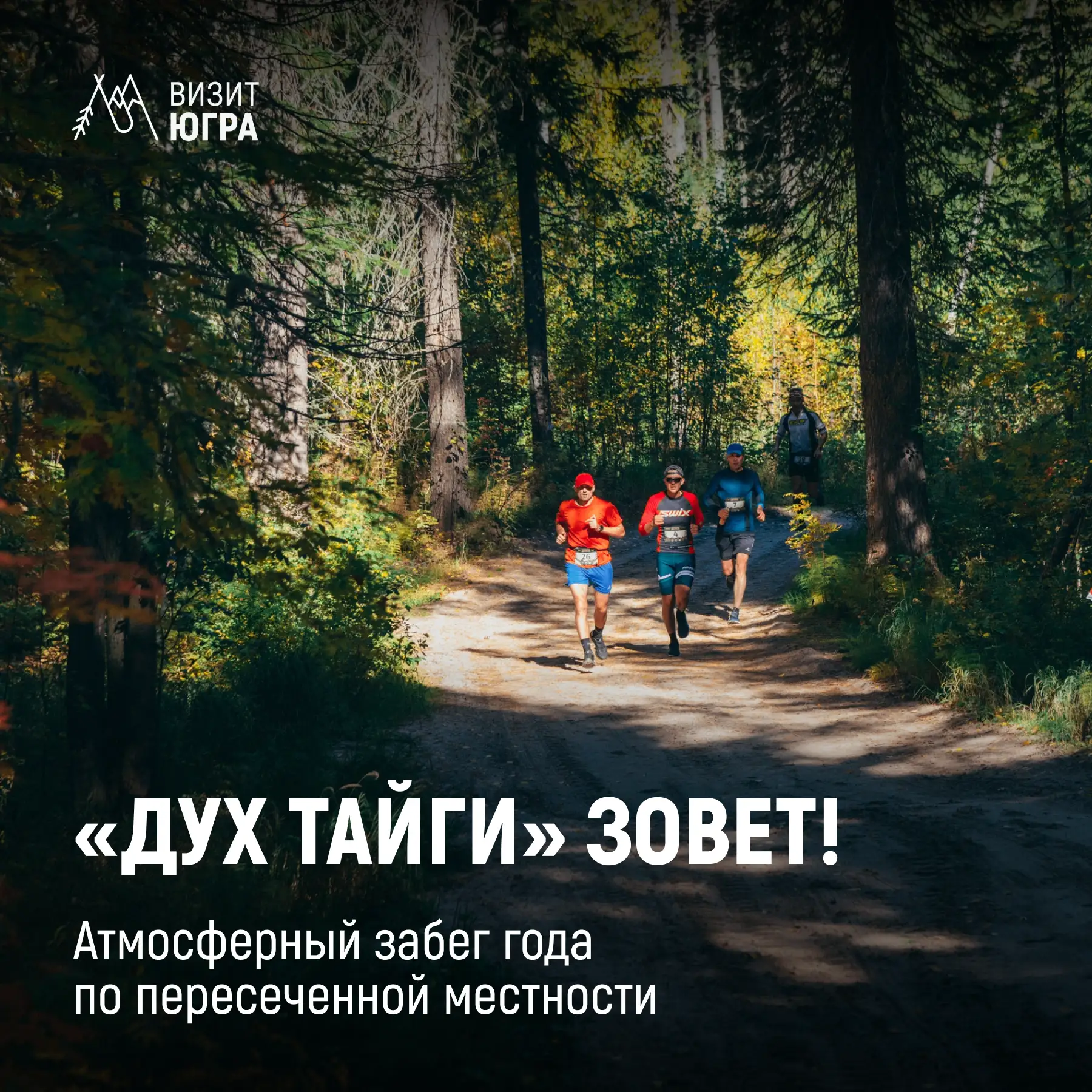 Смените городской асфальт на лесные тропы — 12 сентября в селе Шапша пройдет атмосферны...