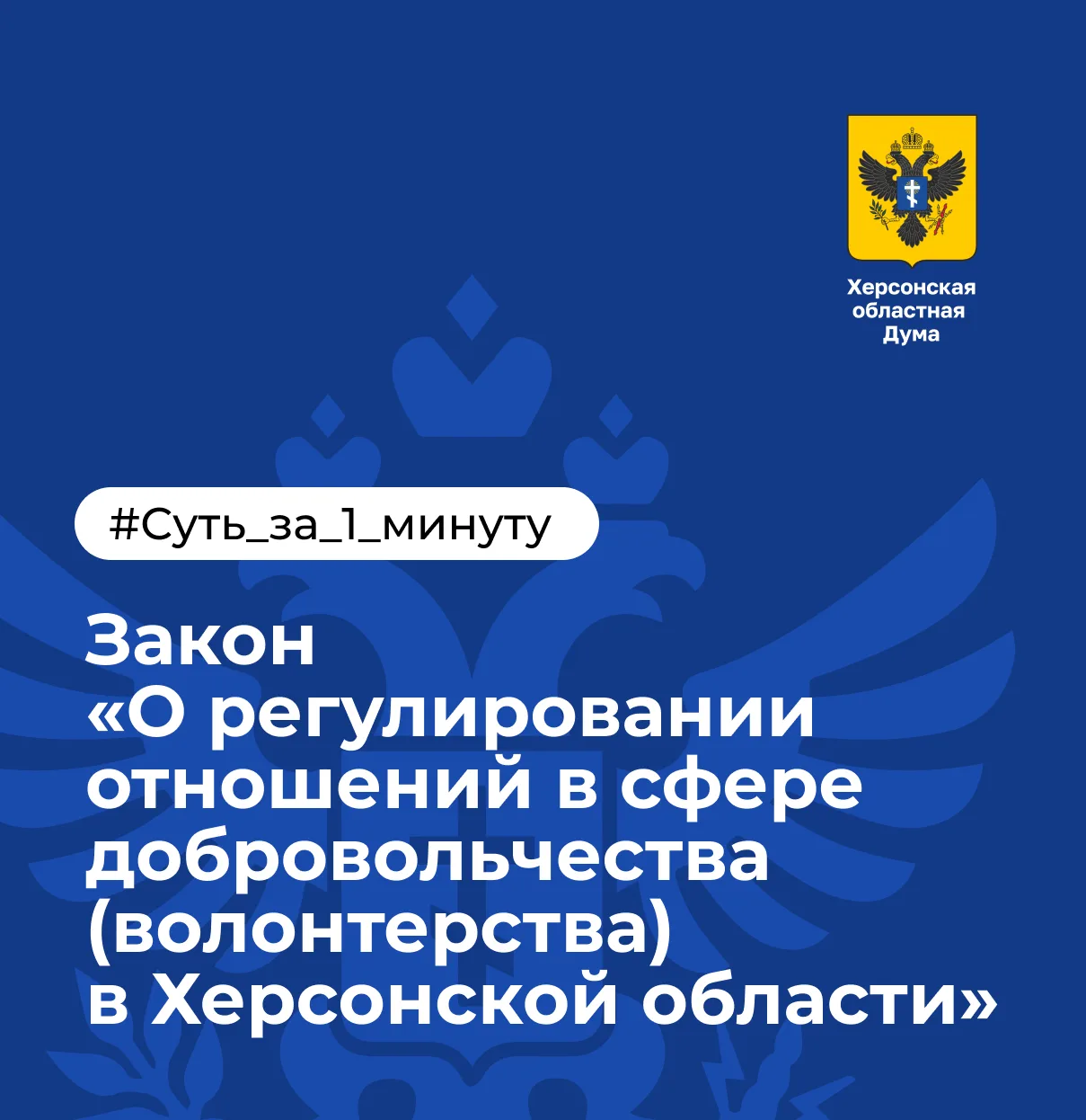 Помогать станет проще: в Херсонской области закрепили правила для волонтеров