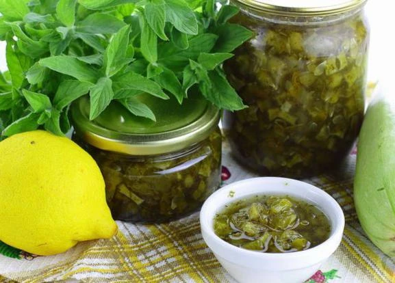 ВАРЕНЬЕ "МОХИТО" ИЗ КАБАЧКОВ