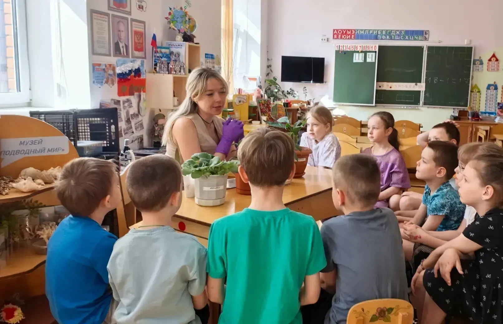 🌱🍀🪴В рамках проекта «Предшкола: стандарт детского сада» в дошкольном отделении «Семицветик» прошла т
