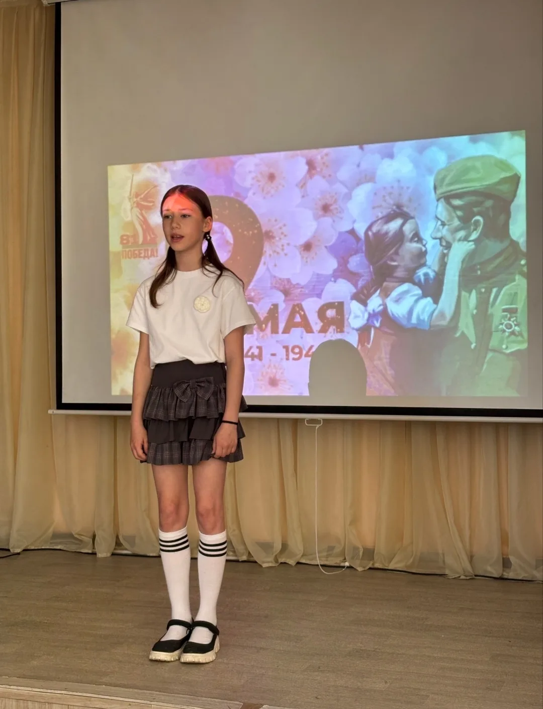 🎖️ «ЧТОБЫ ПОМНИЛИ…»🎖️  ✨7 мая 2026 года в нашей школе состоялся праздничный концерт, посвящённый Дню