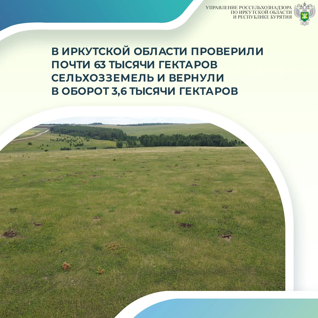С начала года Управление Россельхознадзора по Иркутской области и Республике Бурятия пр...