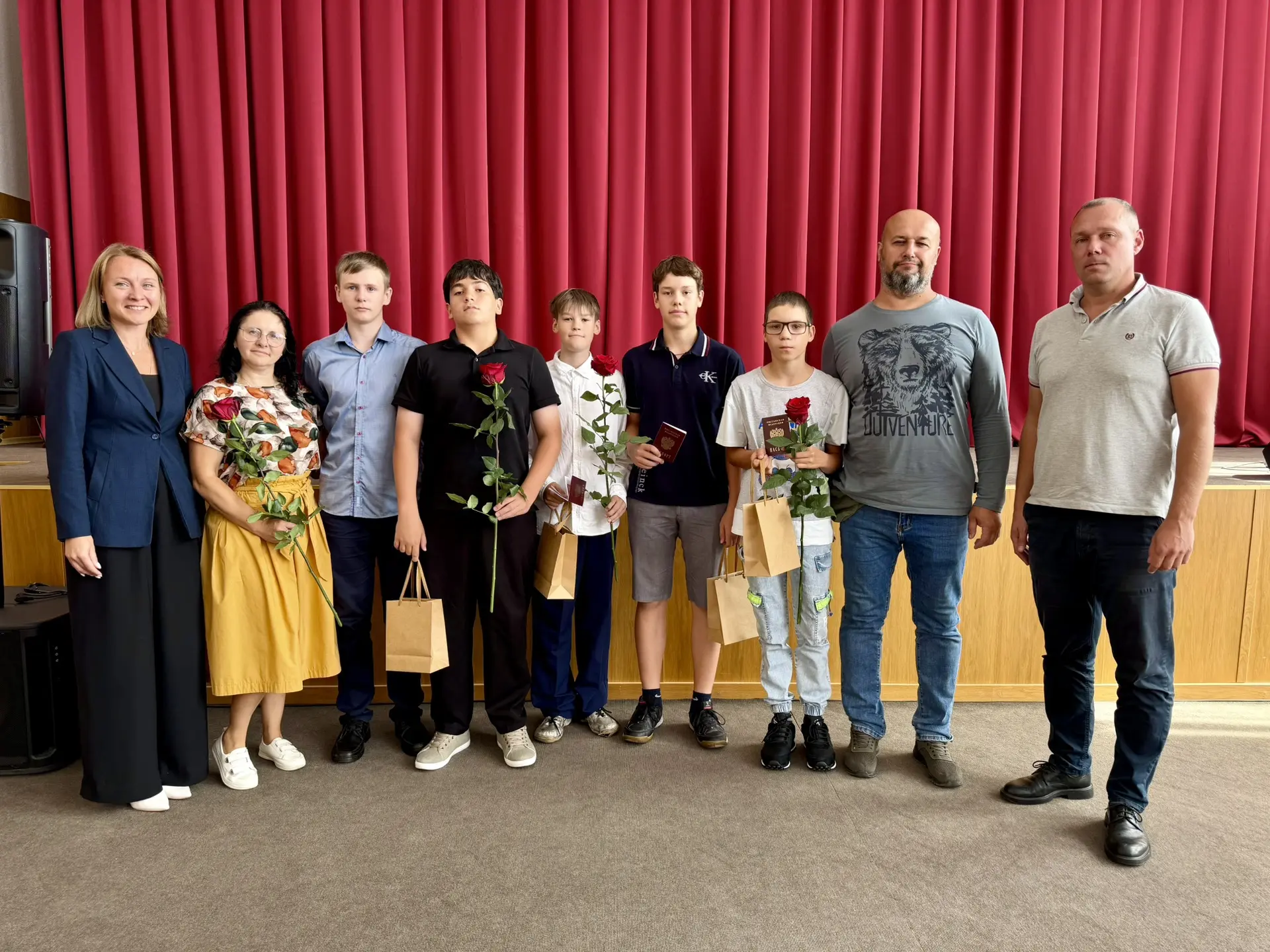 Сегодня для пятерых юных шаховчан особенный день!