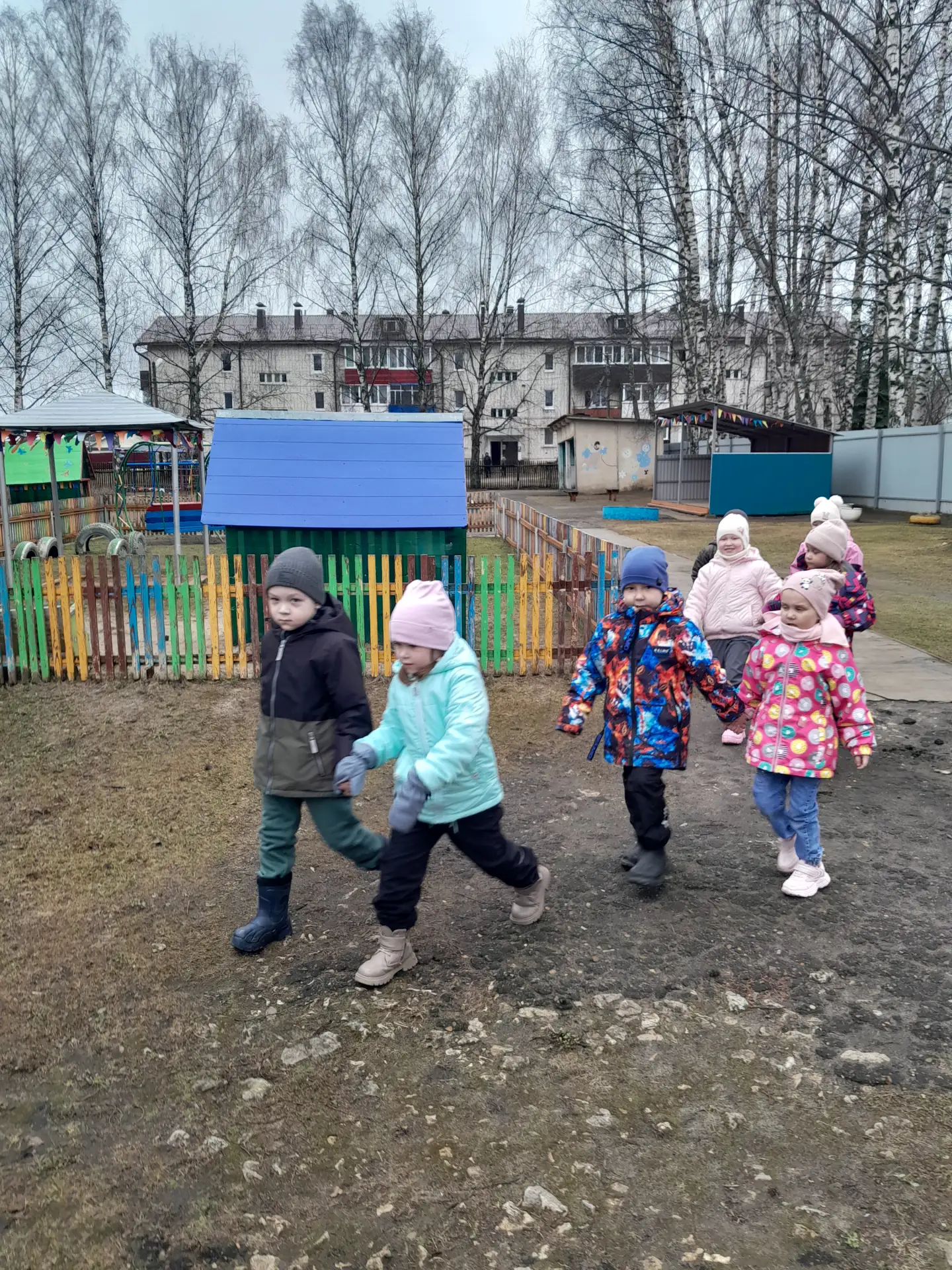 Сегодня 21 апреля 2026 года в нашем детском саду прошли учения по отработке комплексного сценария "Д