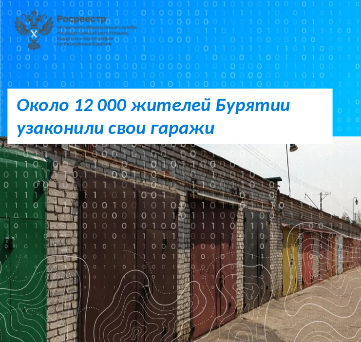 📣Управление Росреестра по Республике Бурятия сообщает, что с начала реализации «гаражн...