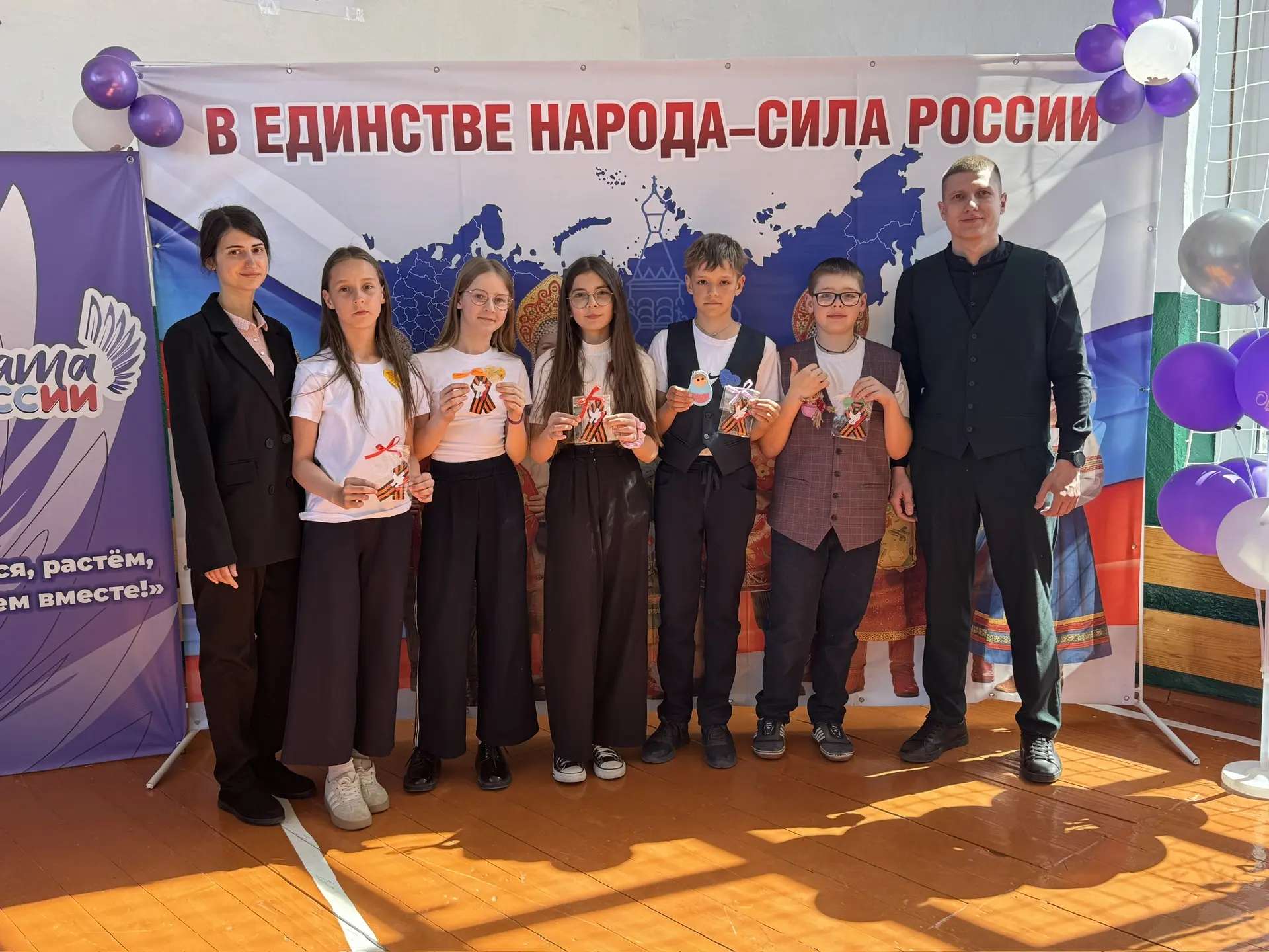 Орлята России из МКОУ Баганской СОШ №2 приняли участие в районном слёте «Орлята дружат всей страной»