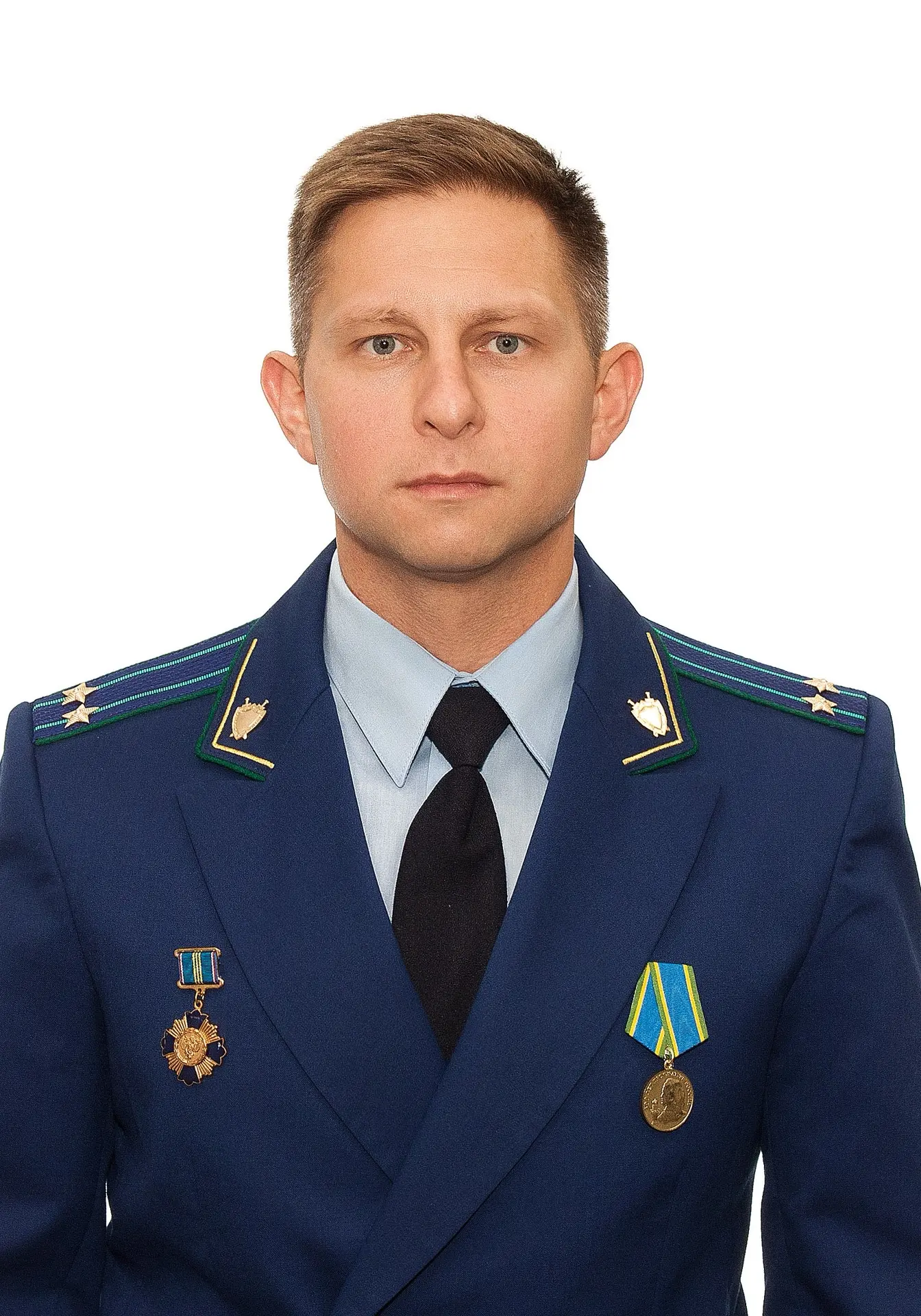 Новый Мурманский транспортный прокурор - советник юстиции Эльдар Мейбуллаев.