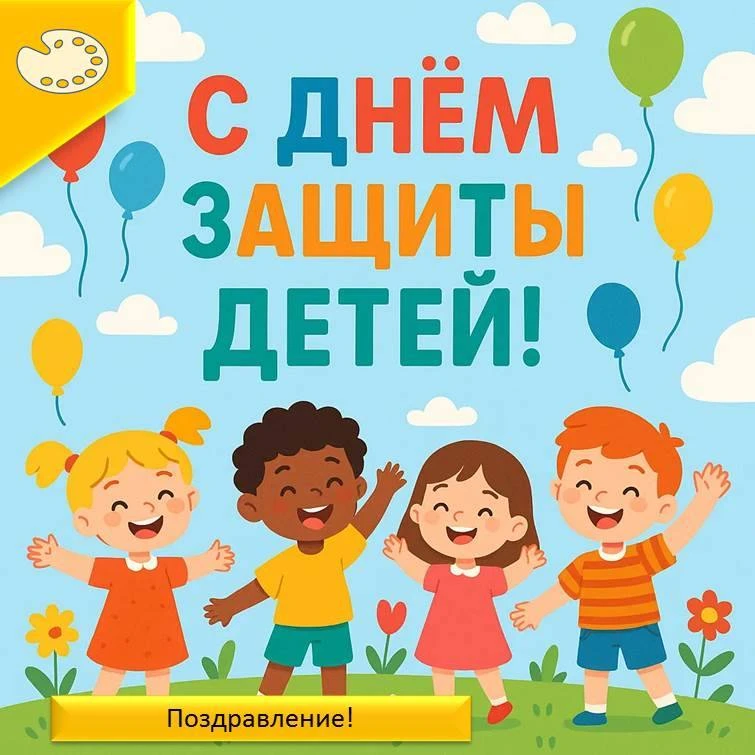 С Днем защиты детей! Пусть наши дети как можно дольше остаются детьми. Беззаботными, ве...