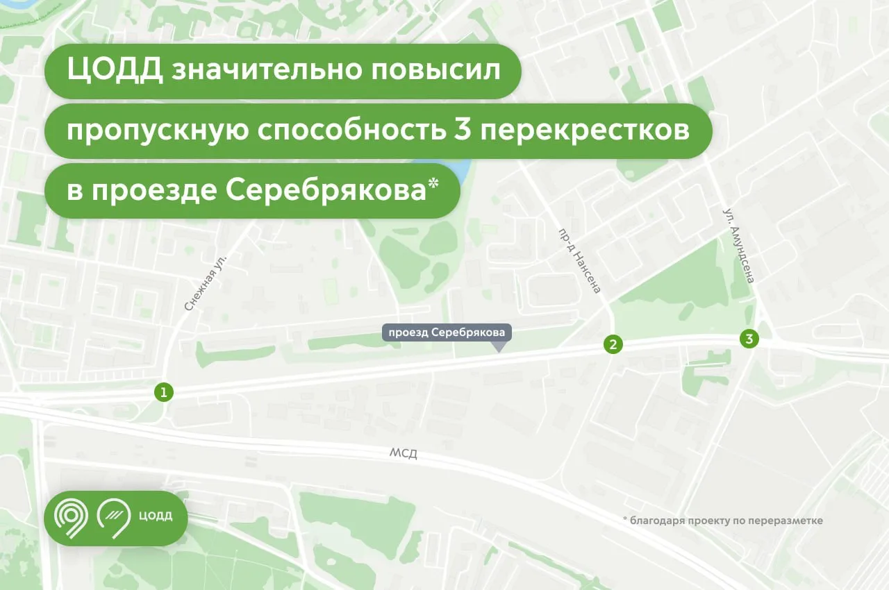 На северо-востоке Москвы вырастет пропускная способность сразу 3 востребованных перекре...