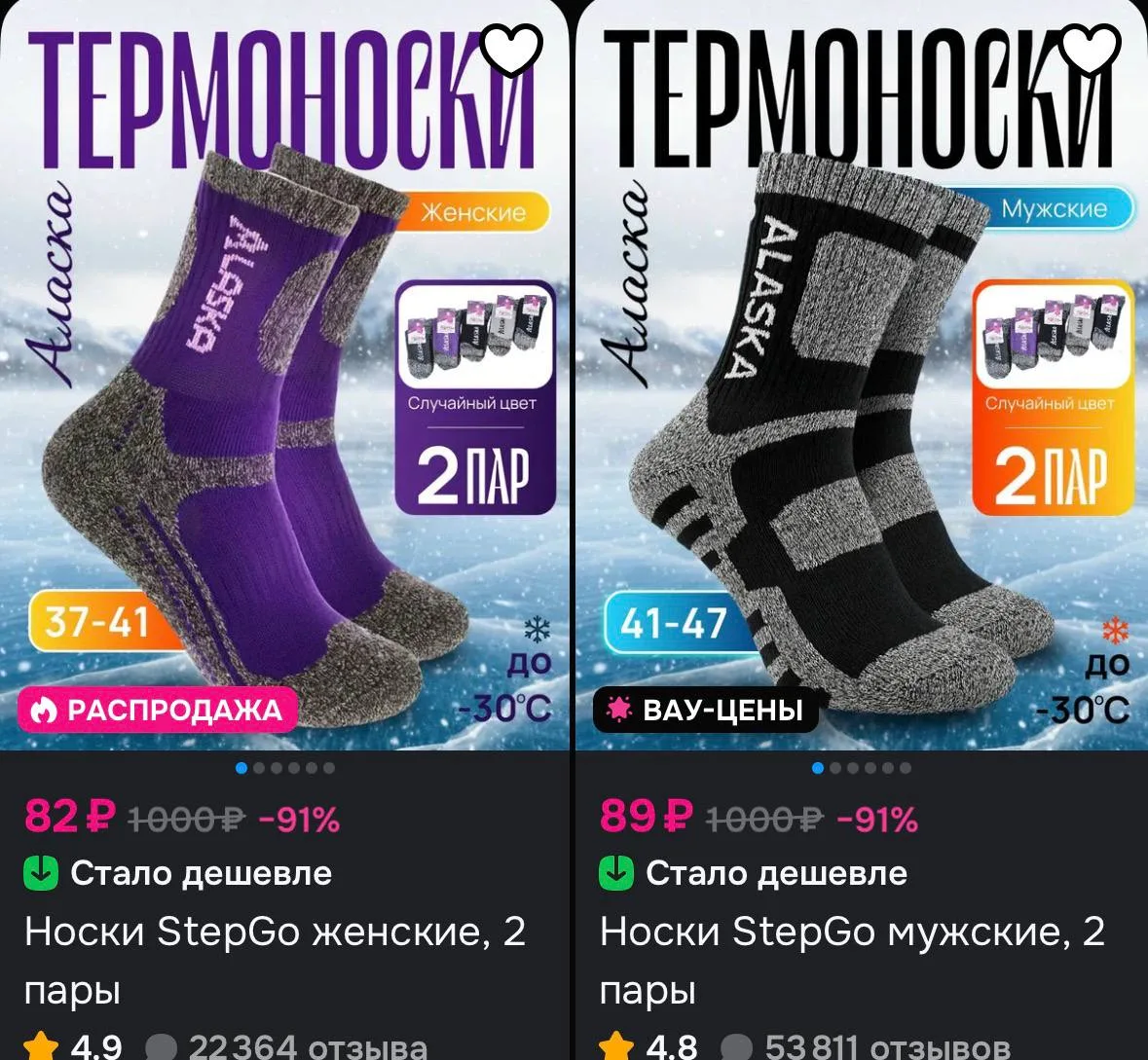 Термоноски