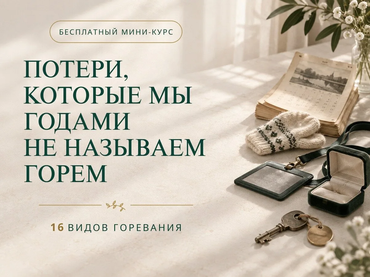 Потери, которые мы годами не называем горем