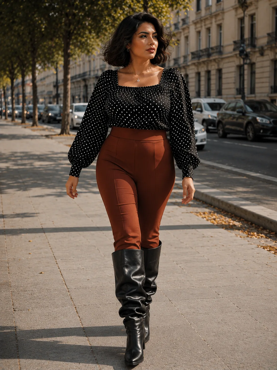 Блуза, которая идеально садится на plus size 🤍