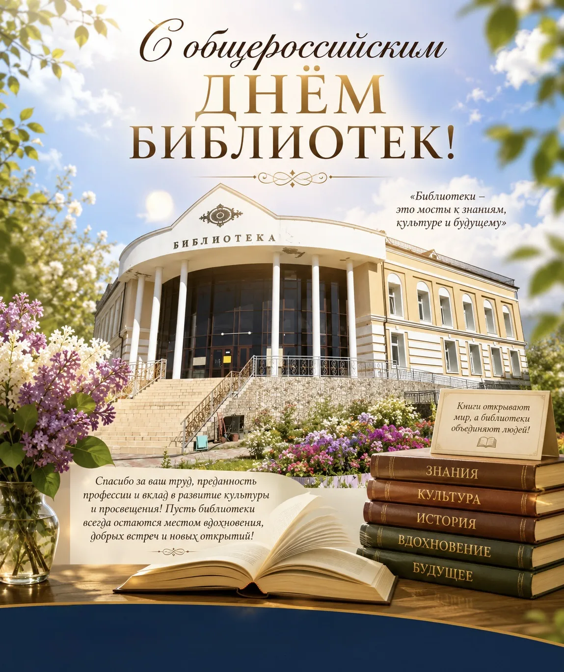📚От всей души поздравляем коллектив Томпонской модельной центральной библиотеки и всех...