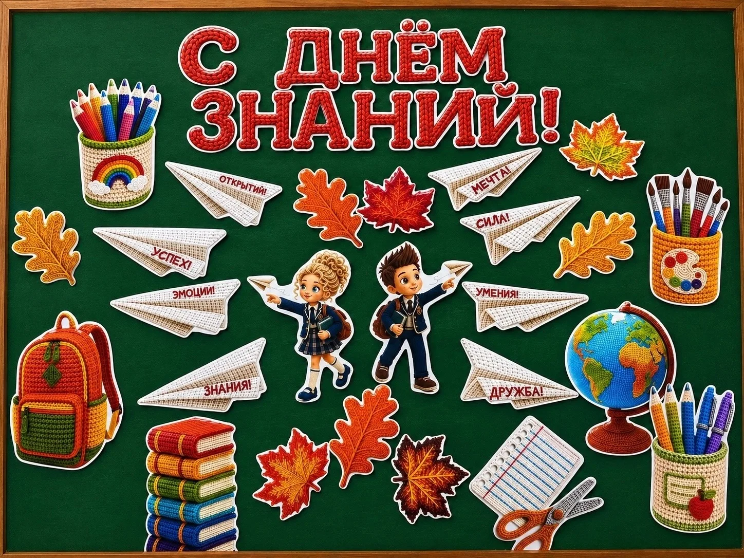 🧶Вау-эффект на 1 сентября!