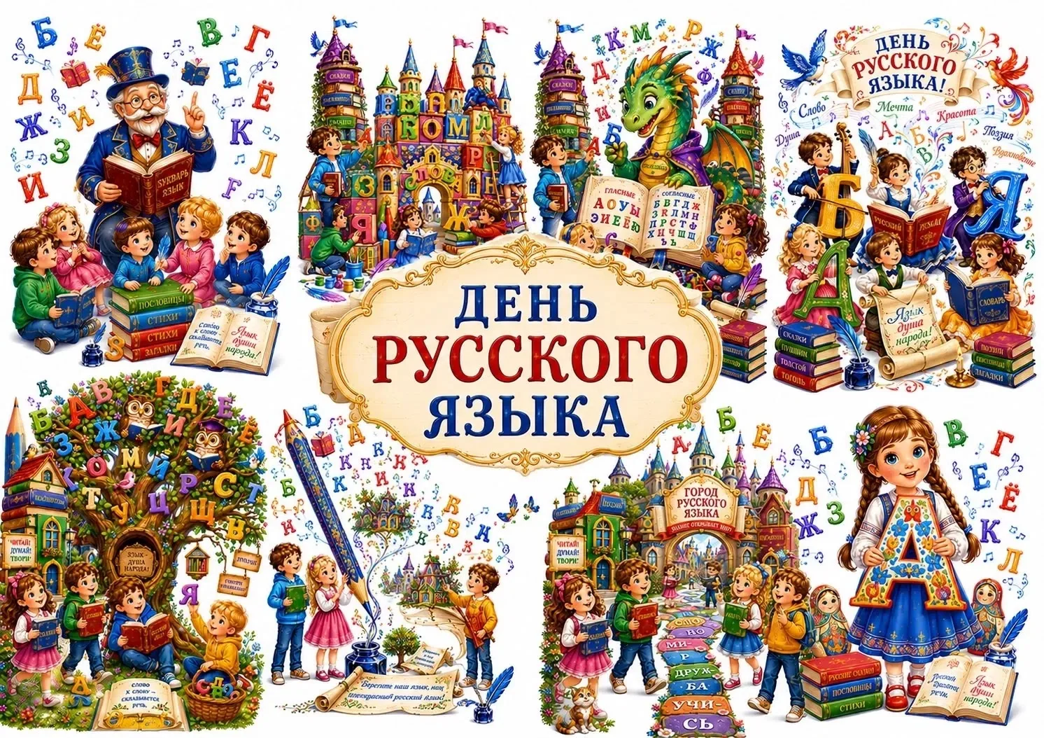 Буквы умеют творить настоящие чудеса!