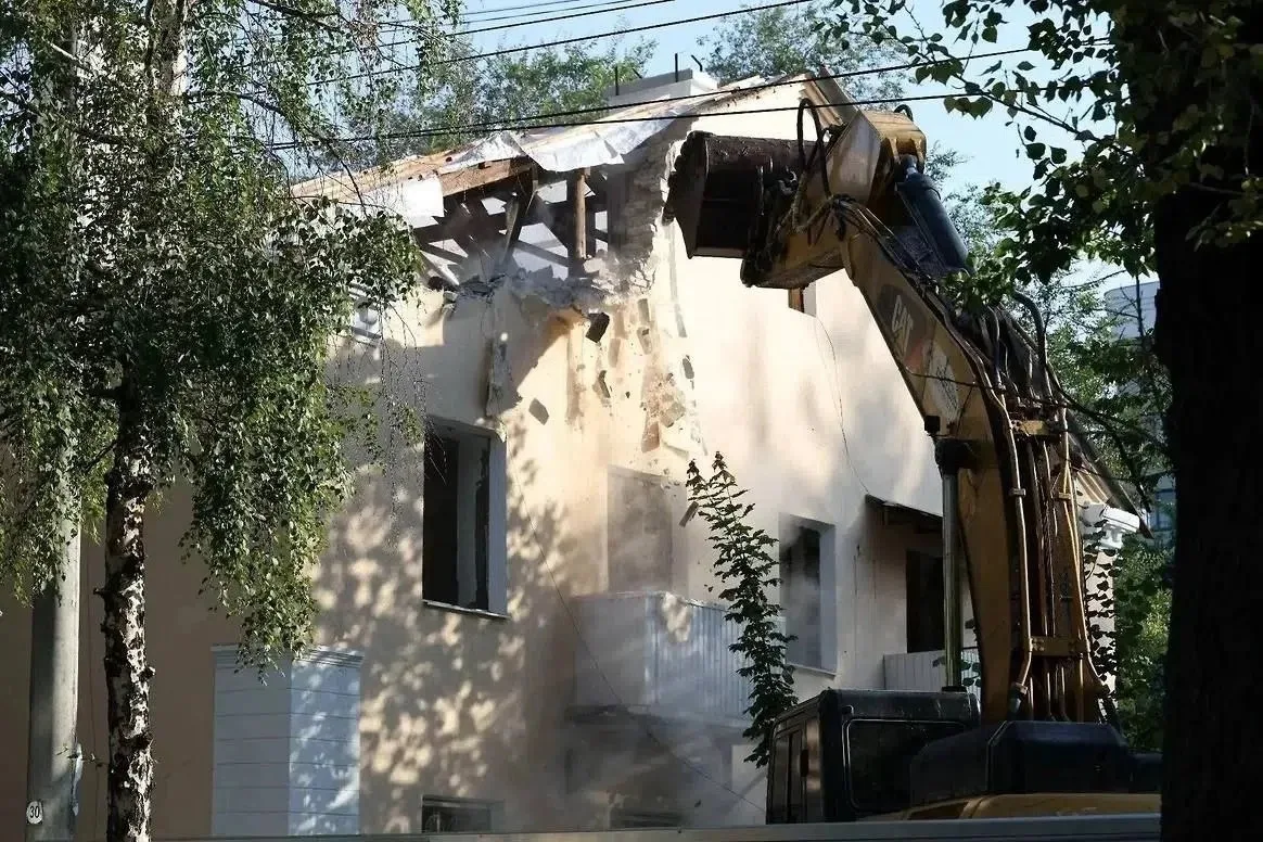 В Самаре на Безымянке начали сносить дома в зоне комплексного развития территории.