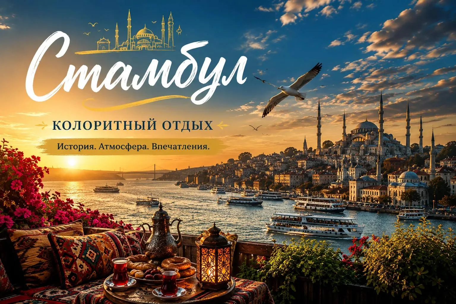 Стамбул и Босфор - идеальное сочетание для летнего путешествия 🇹🇷
