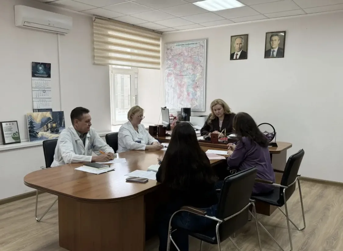 🔵 В четверг в нашей поликлинике прошел личный прием граждан с главным врачом — Еленой Олеговной Джи
