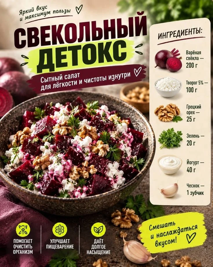 Свекольный 🫜ДЕТОКС