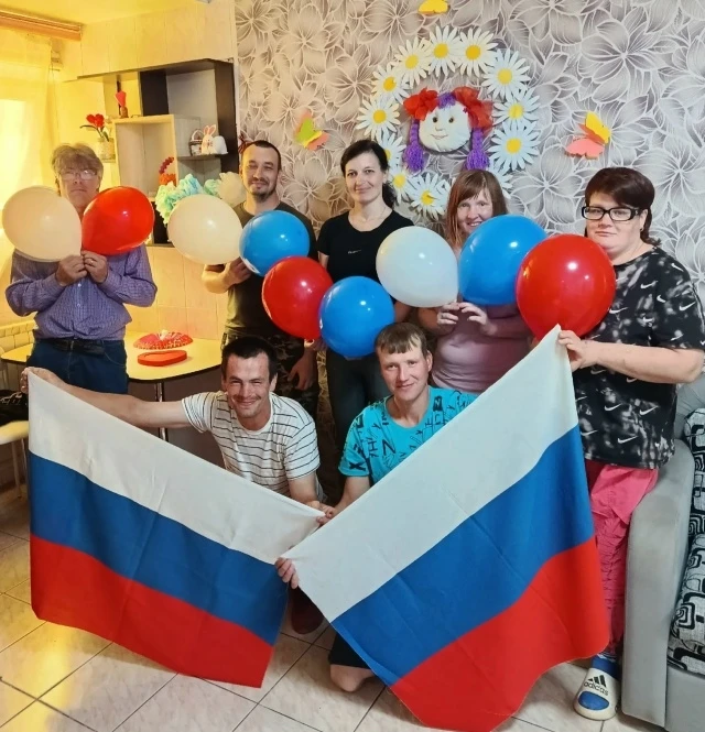 🇷🇺В преддверии Дня России в отделении дневного пребывания Верхошижемского отдела социального обслу