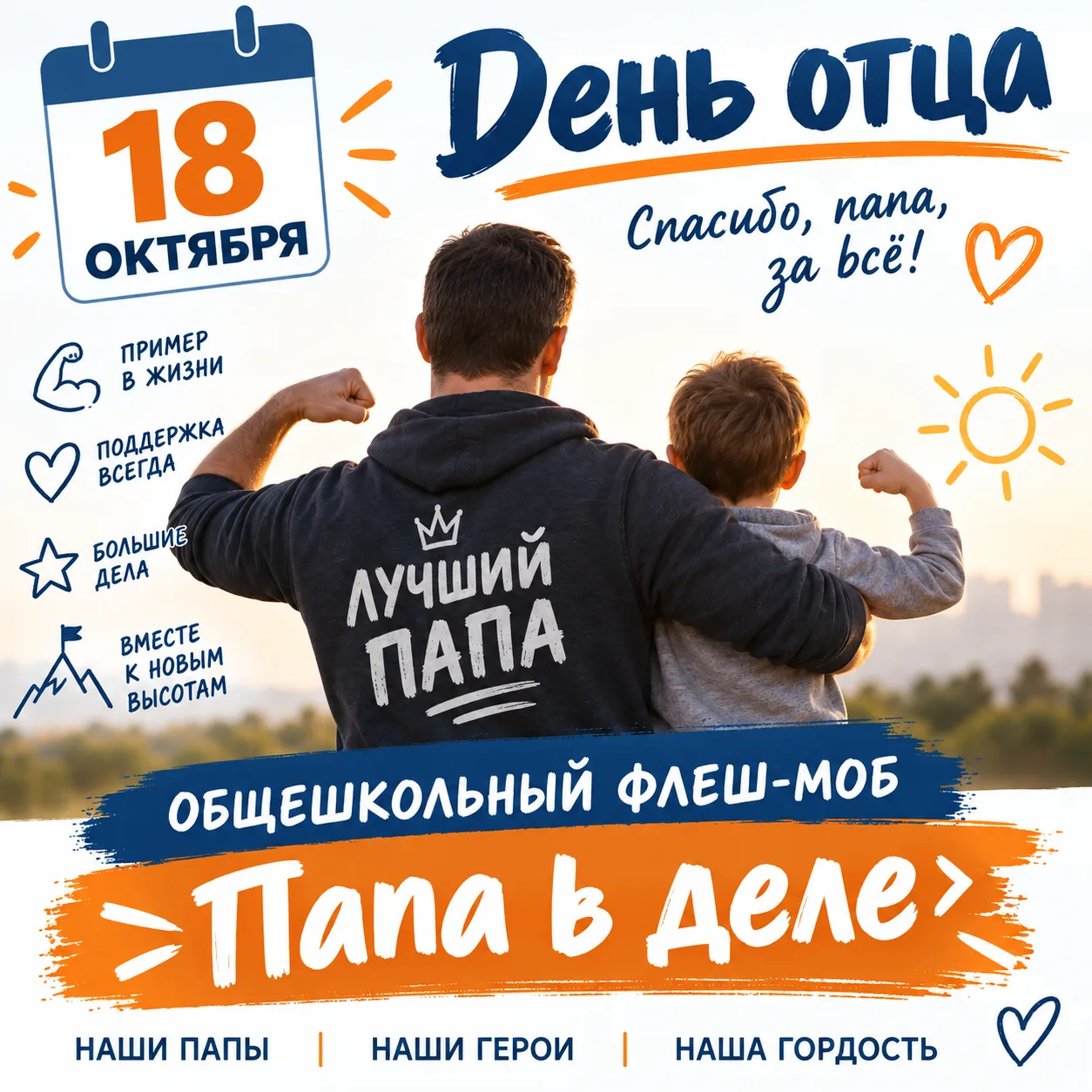 18 октября - День Отца!