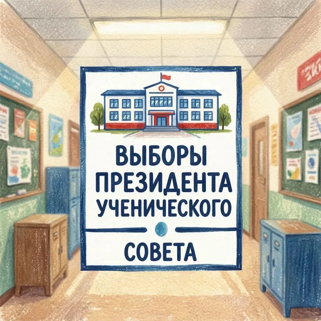 📢 Важное объявление: выборы президента ученического совета
