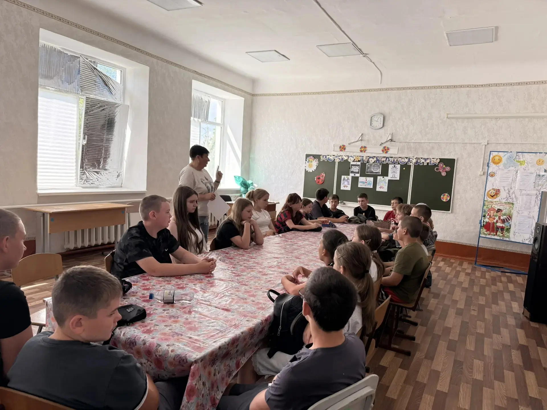 Одиннадцатый день смены в отряде «Солнышко» стал настоящим праздником. Тема дня — «С днём рождения, 