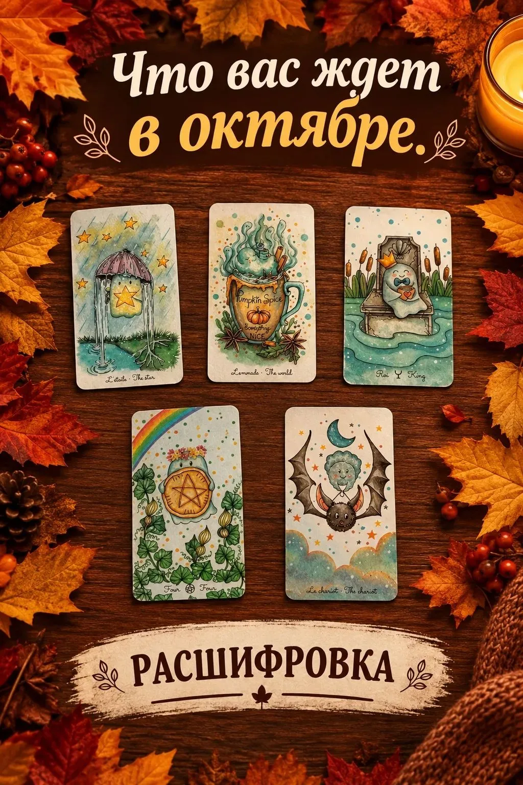 РАСШИФРОВКА октябрь 🍁🍂🏵️