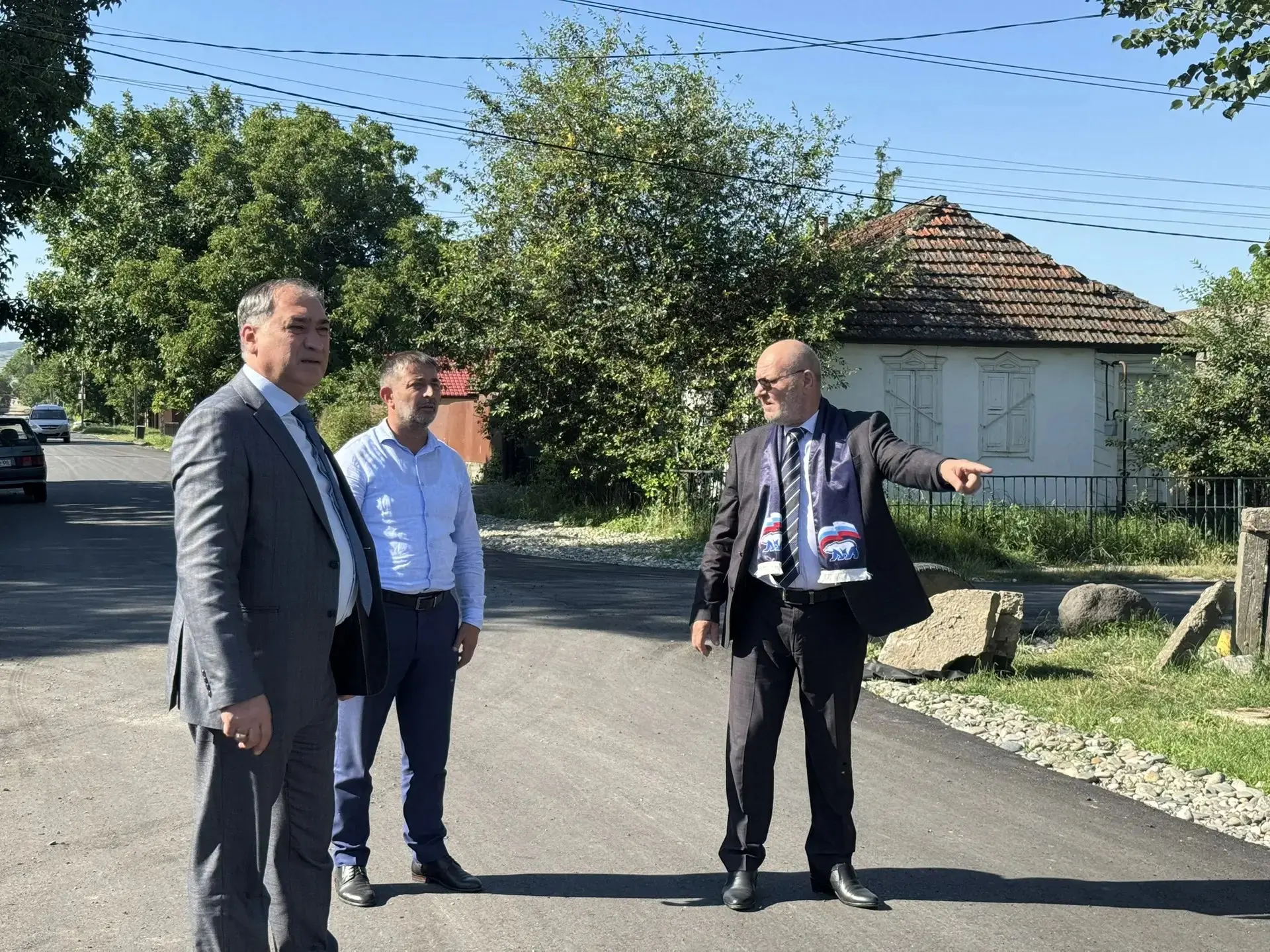 ✅В Карабулаке проверили результаты благоустройства улицы Первомайской в рамках реализац...