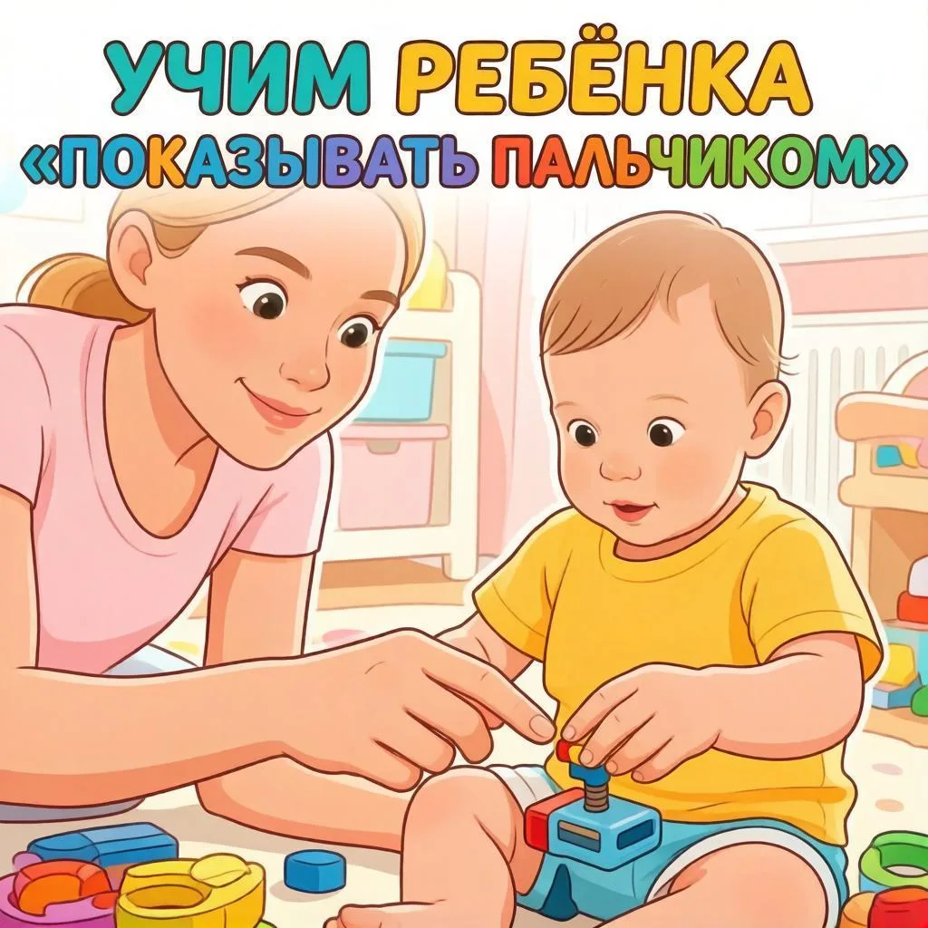 Учим ребёнка «показывать пальчиком»👆📌                                                ...