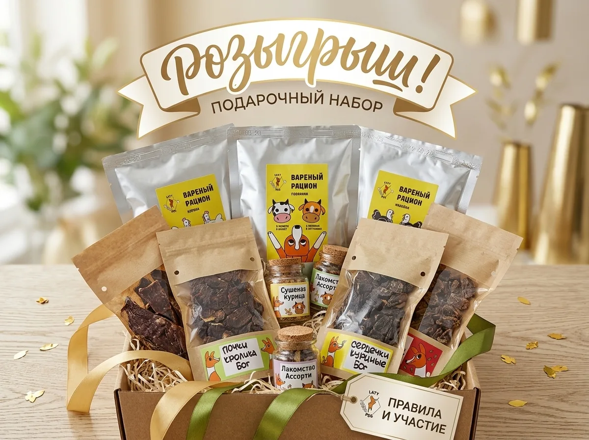 🐶 КОНКУРС! Выиграй набор натуральной тушенки и лакомств для собак от LAZY DOG! 🥳

Друзья, мы знаем