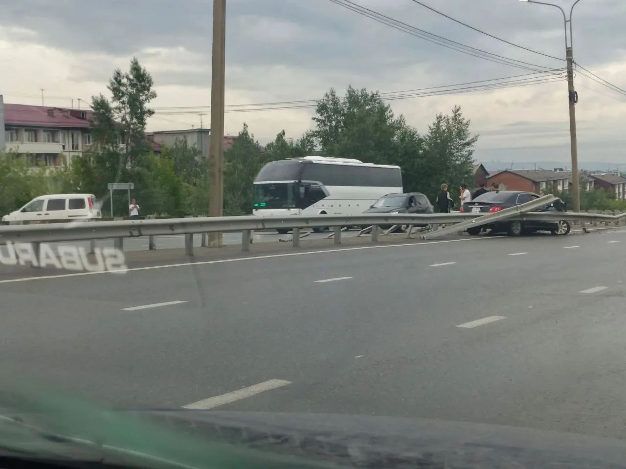 #дтп Больница № 8, на объездной, 2 машины.